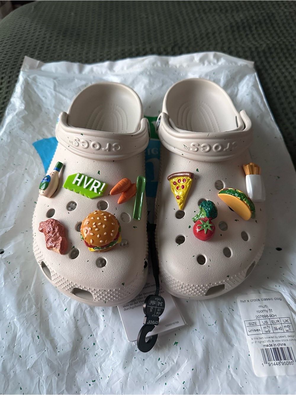 NEW Hidden Valley Ranch HVR x Crocs 7M/9W